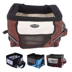 Useful Bicycle Dogs Baskets Wear-resistant Multi-Purpose Foldable Waterproof Small Pet Cat Dog Bicycle Baskets for Outdoor