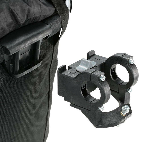 Bicycle Front Basket Bike Small Pet Dog Carry Pouch 2in1 Detachable MTB Handlebar Tube Hanging Basket Fold Baggage Bag 5KG Load