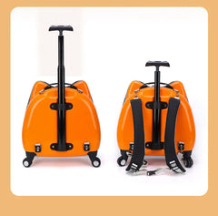 Transparent Capsule Pet Travel Trolley Bag Acrylic Universal Pet Backpack Large Space Travel Case Carrier with Wheels