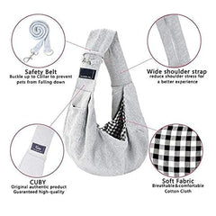 Pet Carrier Bag Portable Travel Single Shoulder Sling Handbag Suitable for Small Pet for Outdoor Travel