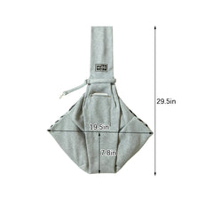 Pet Carrier Bag Portable Travel Single Shoulder Sling Handbag Suitable for Small Pet for Outdoor Travel