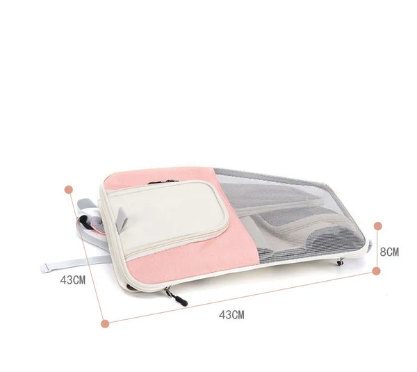 High Quality Carrying Cat Travel Backpack Portable Transport Trolley Bag Breathable Space Capsule Pet Trolley Carrier For Dog