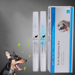 5ml Dog Cat Teeth Cleaning Pen Pet Beauty Toothbrush Clean Kit Tartar Dental Stone Dog Accessories Teeth Cleaner Tartar Remover