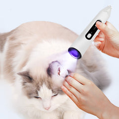 Dog Clippers Professional Pet Trimmer LED Light Pet Health Care Clipper Dog Shear Butt Ear Eyes Hair Cutter Machine Remover