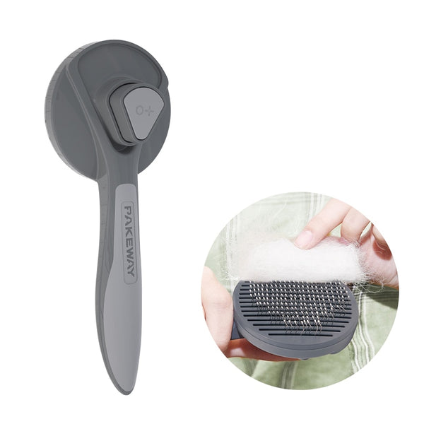 New Pet Cat Brush Massage Tool Dog Brush For Long Hair Grooming Cat Products For Pet Comb Anti Pulgas Dogs Kitten Accessories