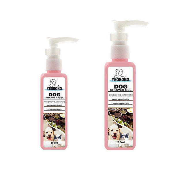 Pet Shower Gel Pet Shampoo and Conditioner 2in1Pet Shower Gel for Puppy Dog Cat Shower Soap Soft Dog Shampoo Body Wash