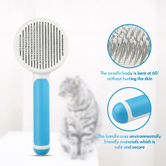 MASBRILL Cat Comb Dog Removes Hairs Soft Brush Comb Cat Hair Cleaner Beauty Products Grooming Massage Brush For Dog Cat Supplies