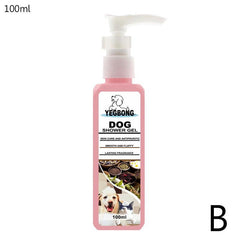 Pet Shower Gel Pet Shampoo and Conditioner 2in1Pet Shower Gel for Puppy Dog Cat Shower Soap Soft Dog Shampoo Body Wash