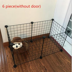 Foldable Pet Playpen Iron Fence Puppy Kennel House Exercise Training Puppy Kitten Space Dogs Supplies rabbits guinea pig Cage