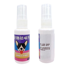 30ml Pet Spray Deodorant Safety Scented   Dogs and Cats Body Perfume  Spray Natural Fresh Scent Deodorant Perfume Remove Odor