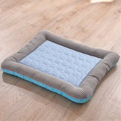 Cooling Pet Bed For Dogs house dog beds for large dogs Pets Products For Puppies dog bed mat Cool Breathable Cat sofa supplies