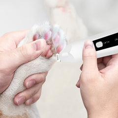 Dog Clippers Professional Pet Trimmer LED Light Pet Health Care Clipper Dog Shear Butt Ear Eyes Hair Cutter Machine Remover