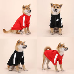 Luxury Pet Dog Clothes Fashion Warm Dog Sweatshirt Small Medium-sized Hoodie Sweater Design Chihuahua French Bulldog Pug Jacket