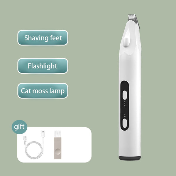 Dog Clippers Professional Pet Trimmer LED Light Pet Health Care Clipper Dog Shear Butt Ear Eyes Hair Cutter Machine Remover