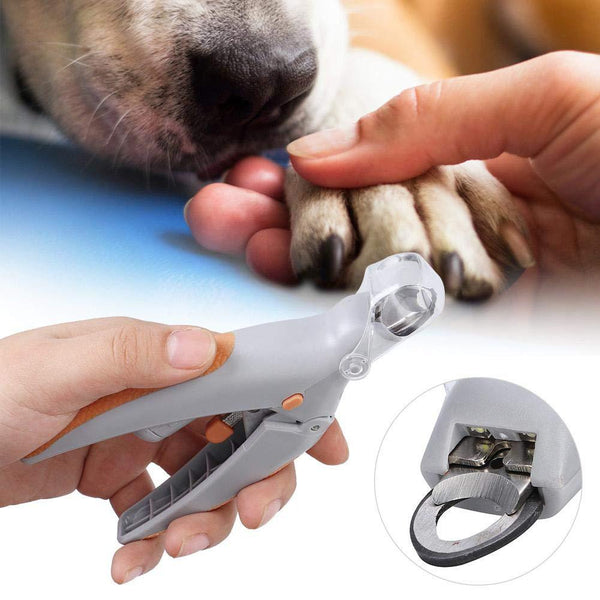 Pet Nail Clipper Scissors Pet Dog Cat Nail Toe Claw Scissors LED Light Nail Trimmer Cats Dogs Dog Grooming Animal Pet Supplies