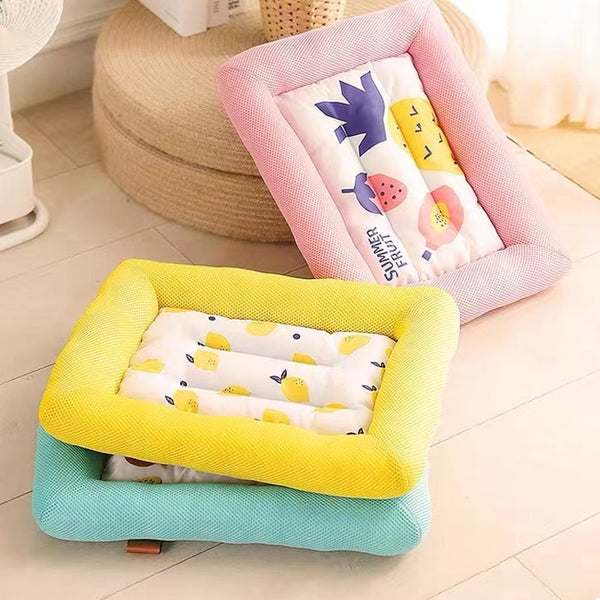 FAST SHIPPING Dog Mat Cooling Summer Pad Mat Universal Pet Bed Ice Pad Dog Sleeping Nest For Dogs Cats Pet Kennel FOR VIP