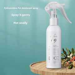 500ml Pet Spray Natural Fresh Dog Cat Body Perfume Scent Deodorant Perfume Remove Odor Deodorant Safety Scented Disinfectant